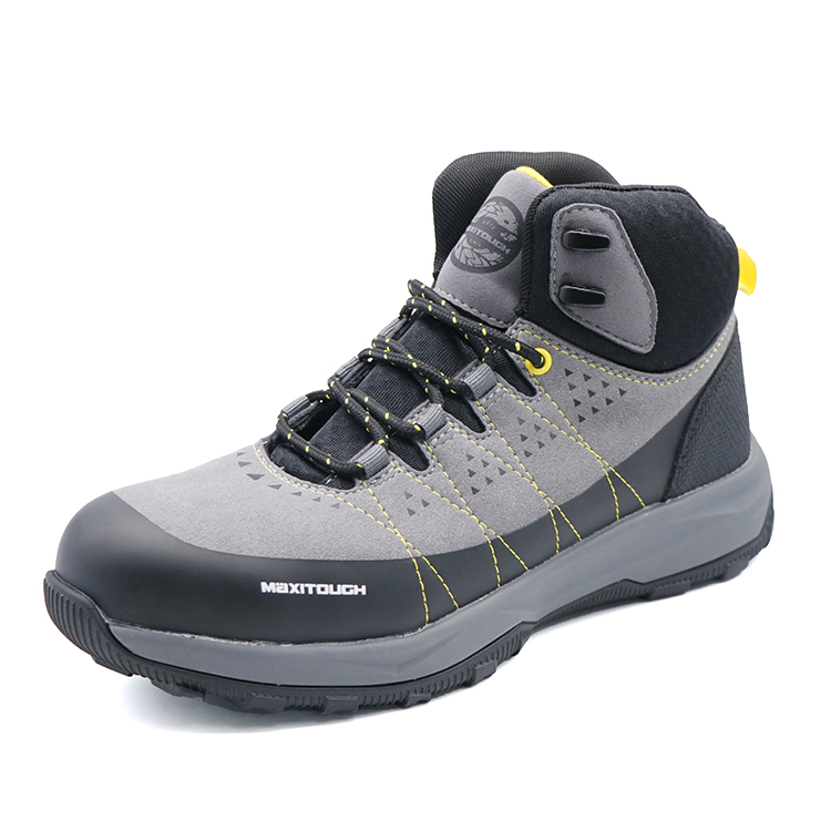 EM481ALM-ERGrey Steel Toe Athletic Work Shoes