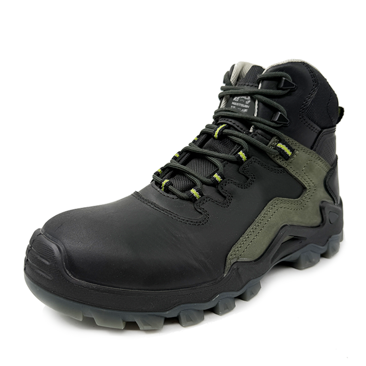 EM113-PT br Steel Toe Abrasion Resistant Work Boots
