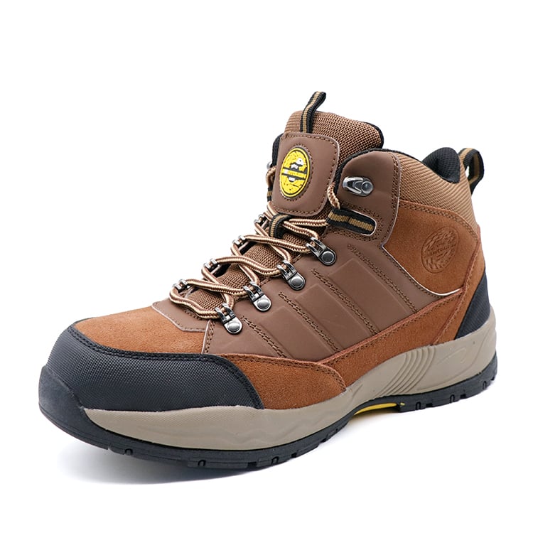 EG418-ERWaterproof Suede Leather Safety Shoes For Men
