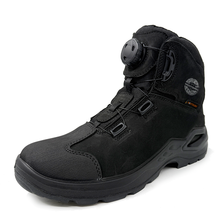 EM108-PR br Steel Toe Leather Safety Work Shoes