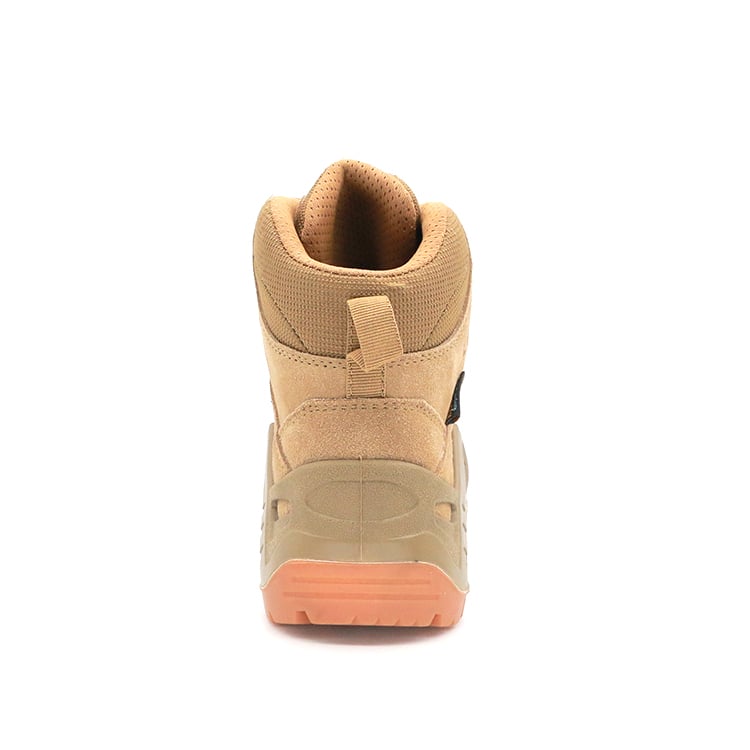 suede basket weave tactical safety boots-4