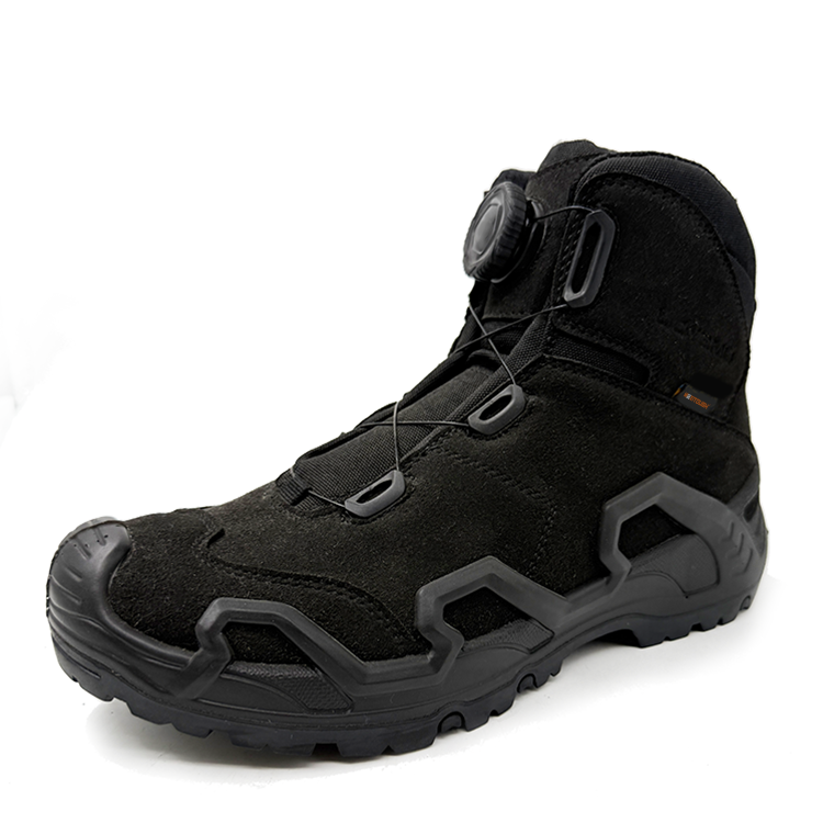 EM403-PR br Steel Toe Suede Leather Boots