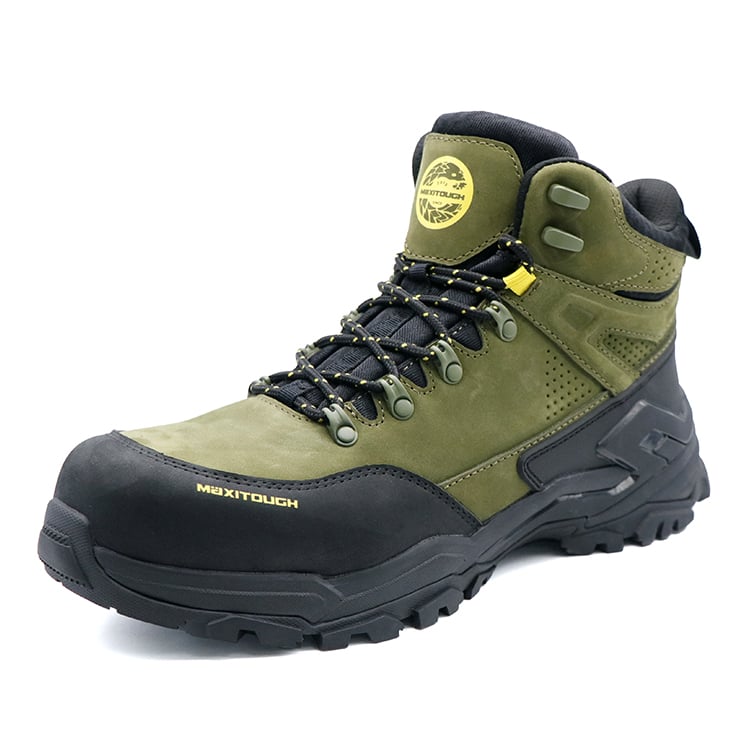 EM102-ERGreen Nubuck Compound Toe Forestry Boots