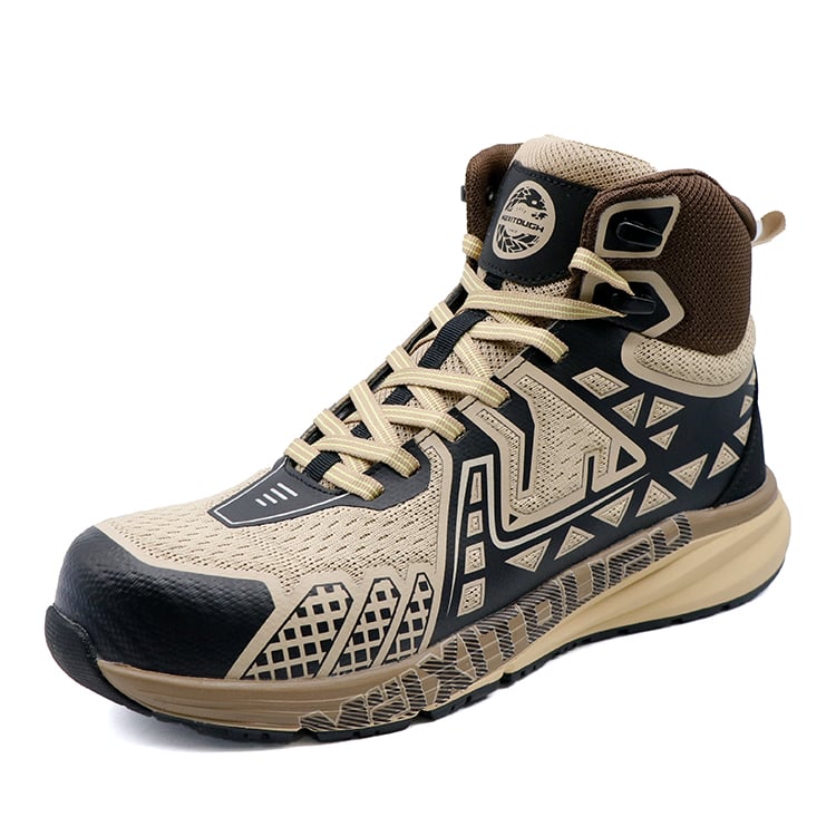 EM622-ER br Fiberglass Toe Breathable Work Shoes