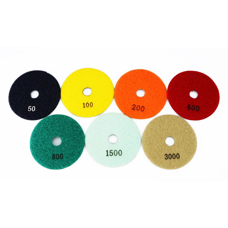 Diamond Polishing Pads dry