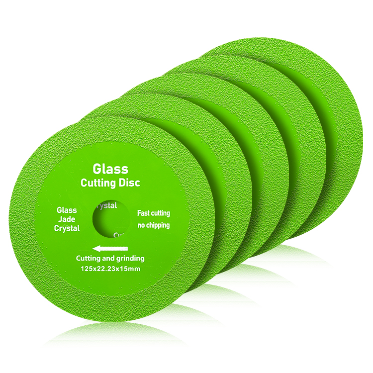 Glass cutting disc: how to get smooth edges
