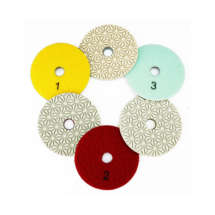Diamond polishing pad: shine concrete fast
