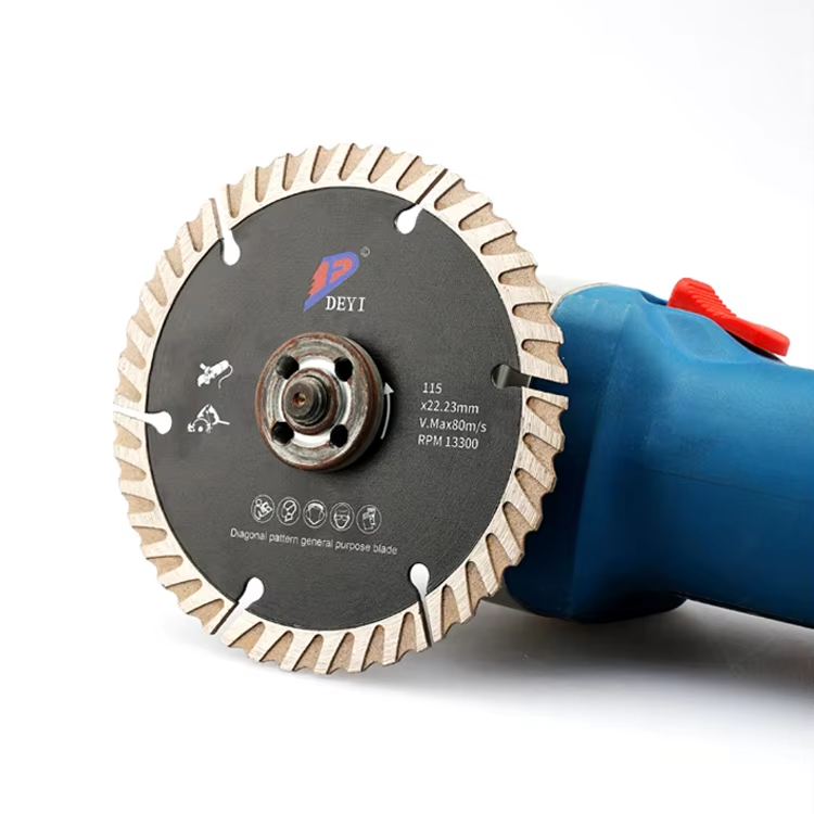 Round Dry Diamond Grinding Wheels for Marble Edging
