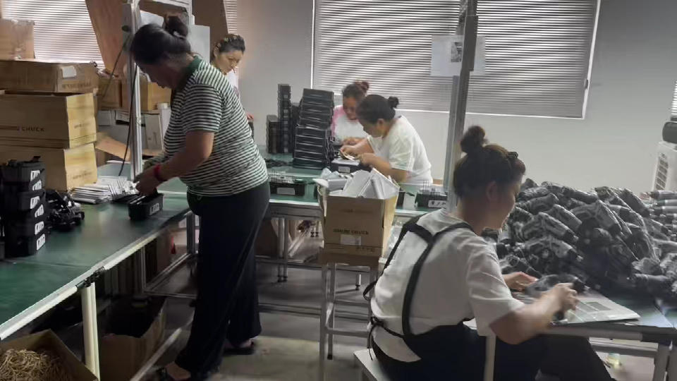 Assembly Process on the Production Line 2