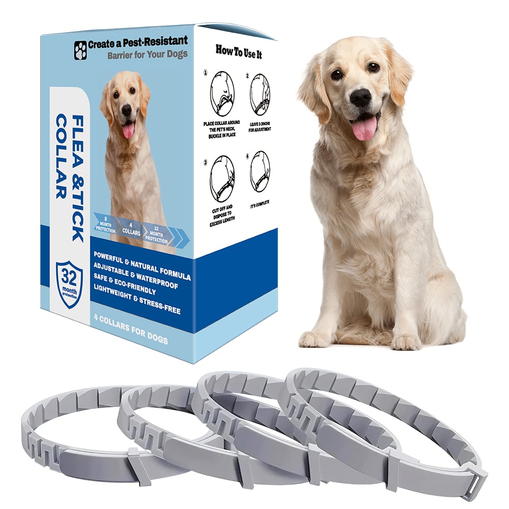 Flea and tick collar for dog