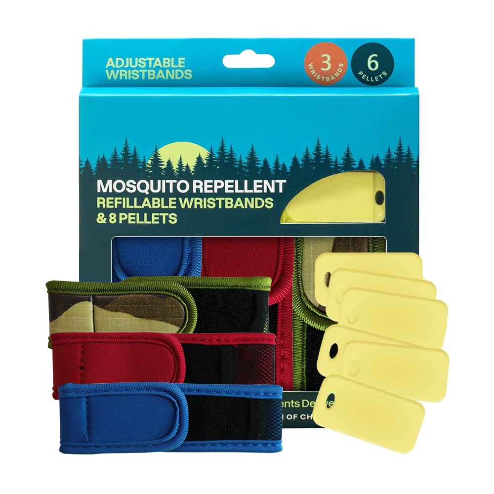 Neoprene mosquito repellent bracelet with natural oil wristband 