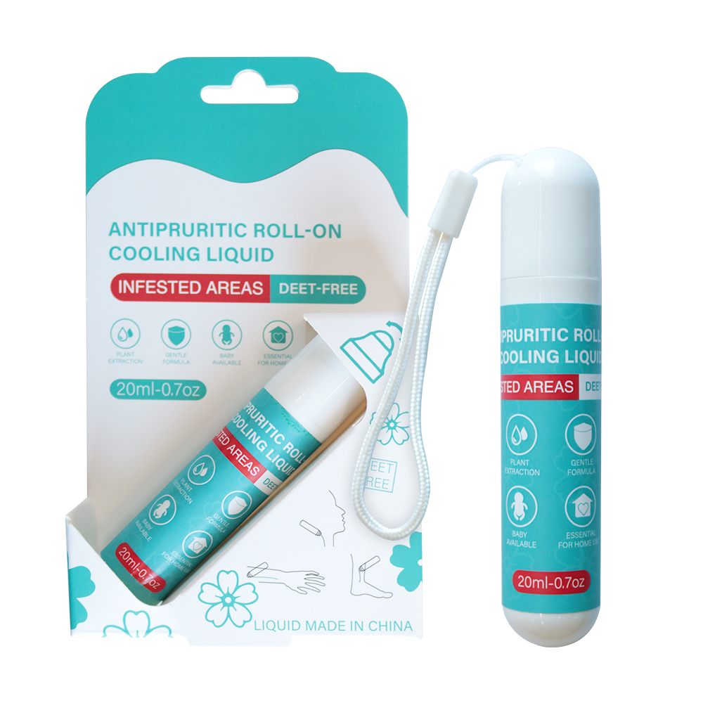 Itch relief liquid roll on 