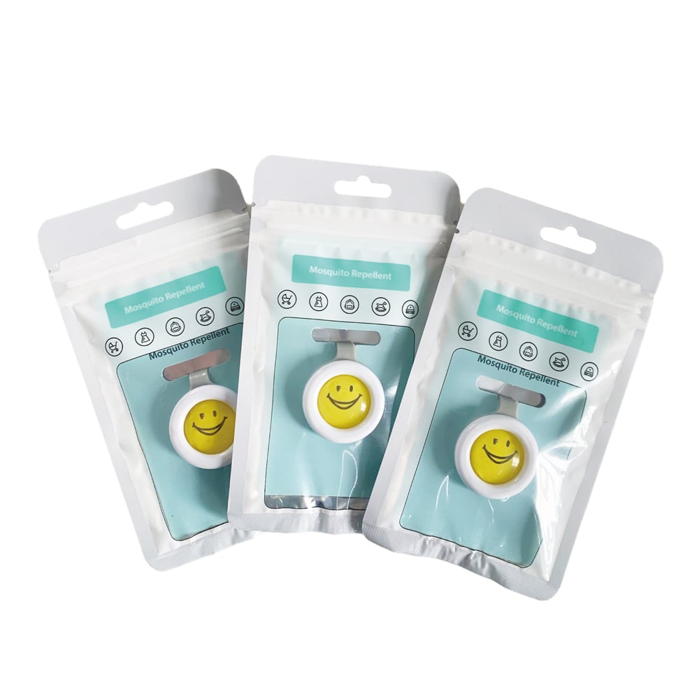 smile mosquito repellent clip hanging for kids