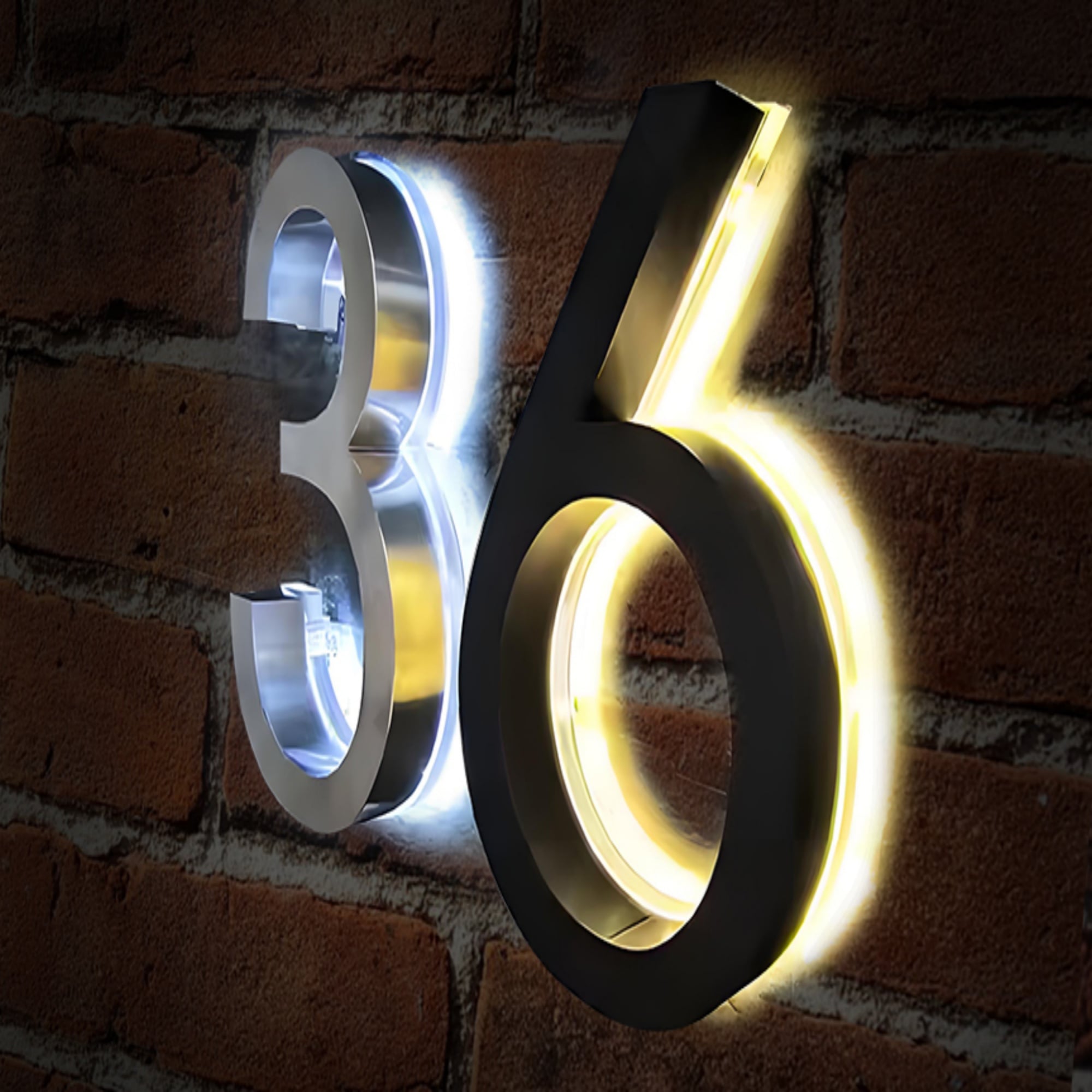 XY-LED SIGN House numbers door signs