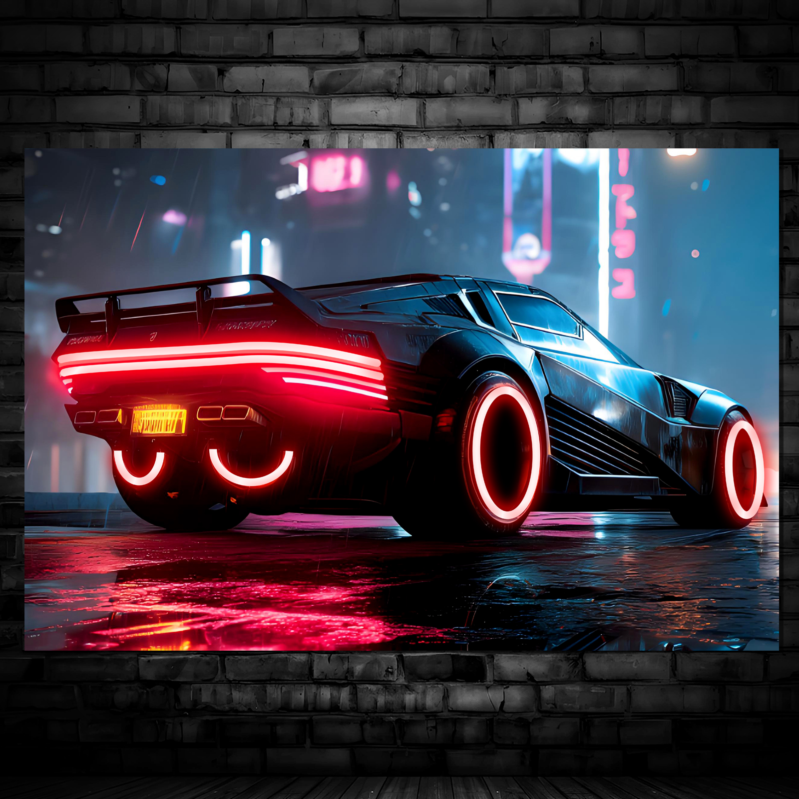 Custom Car Neon Sign Neon Poster for Wall Home Decor & Bar Decor 2