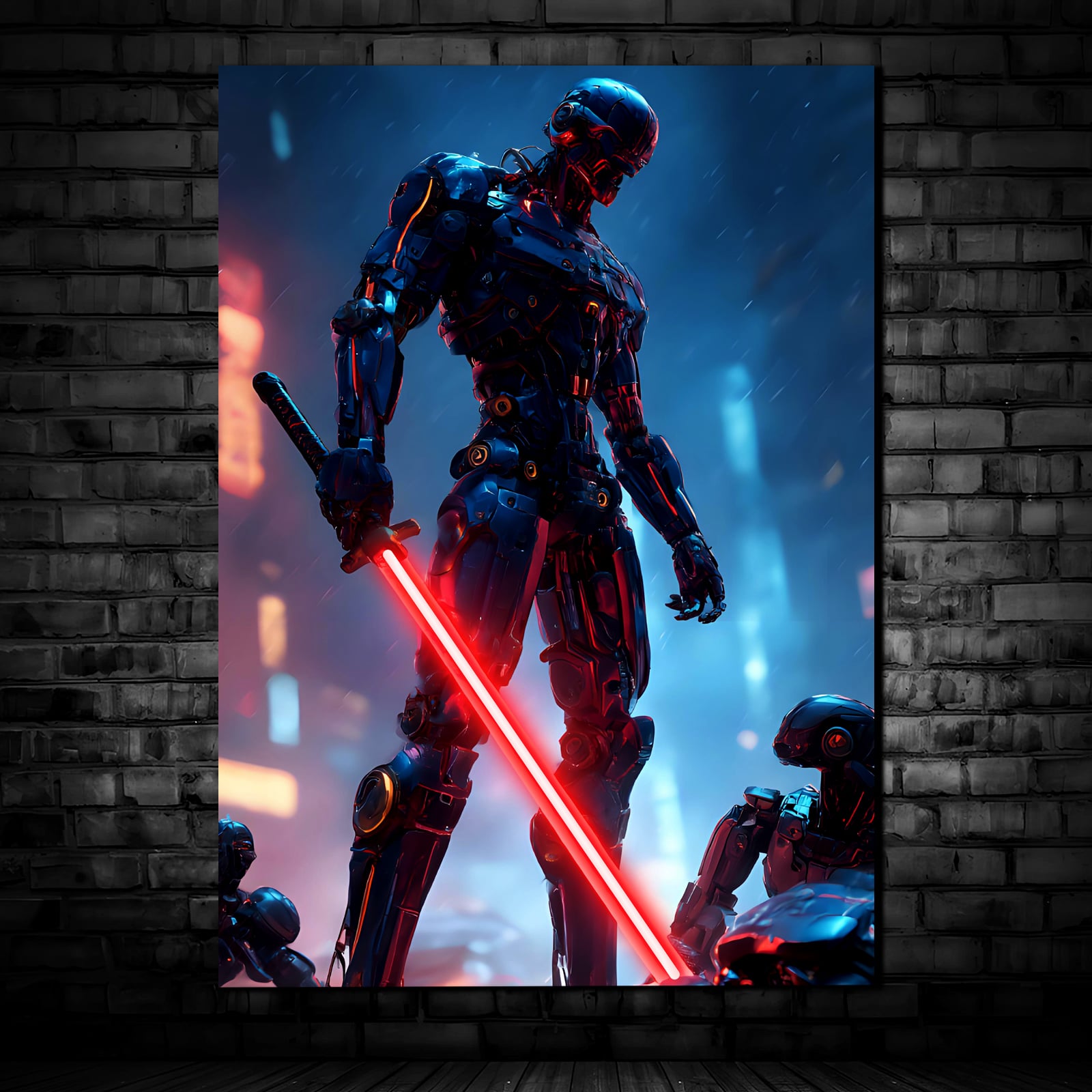 Custom Future Warrior Neon Sign Neon Poster for Wall Home Decor & Bar Decor