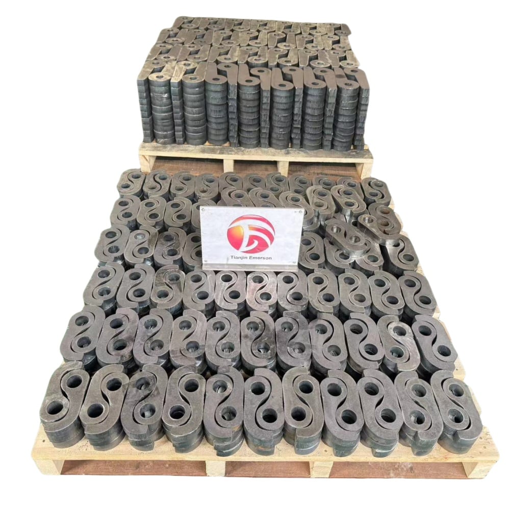 TianJin Emerson OEM/ODM Custom Sheet Metal Fabrication Carbon Steel Laser Cutting Parts