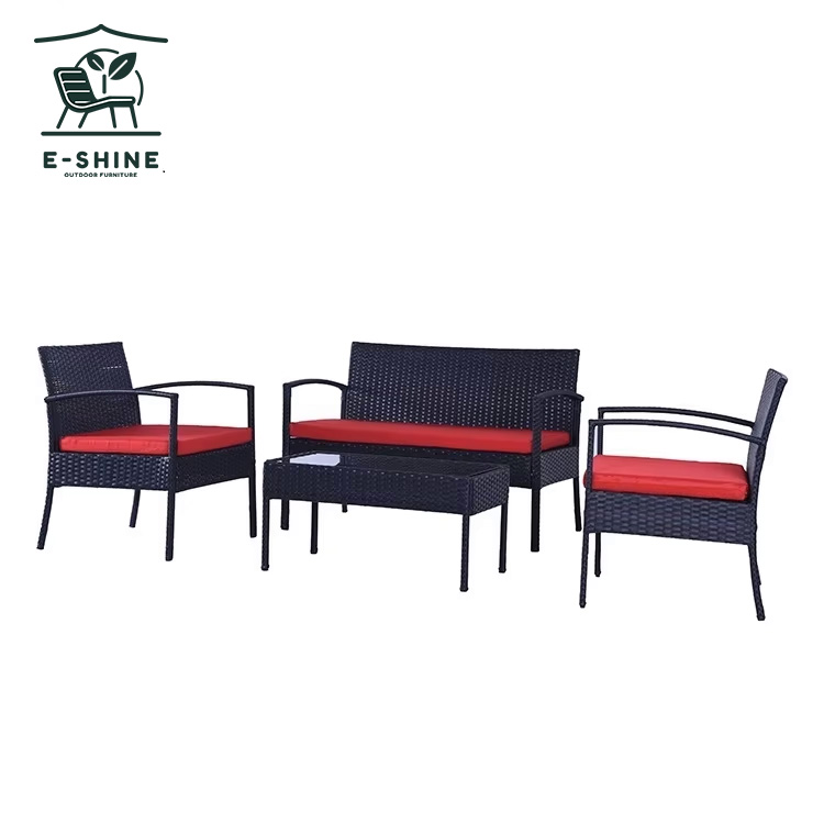 product sofa set leisure comfortable outdoor rattan chair seat coffee table causal table sets-0