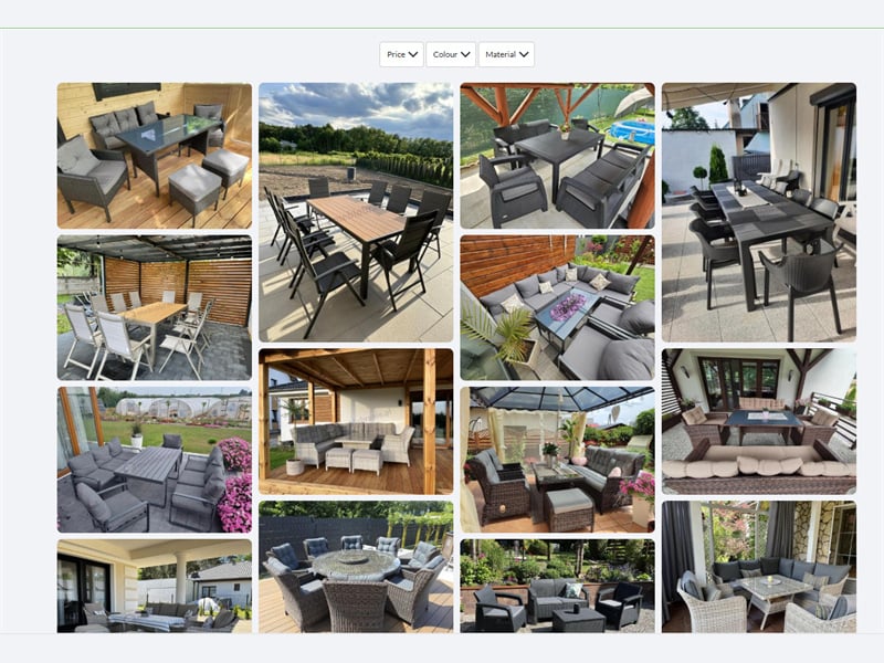  Outdoor garden furniture factory that supplies sofa sets to Amazon and large supermarkets year-round