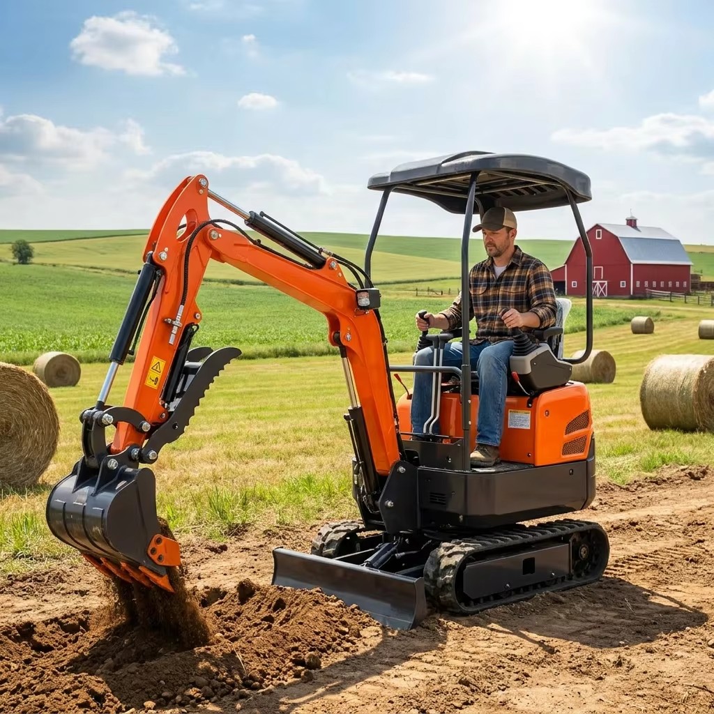 Colt 1.6-tun, Mini-Excavator Profisiúnta Coimhthíoch