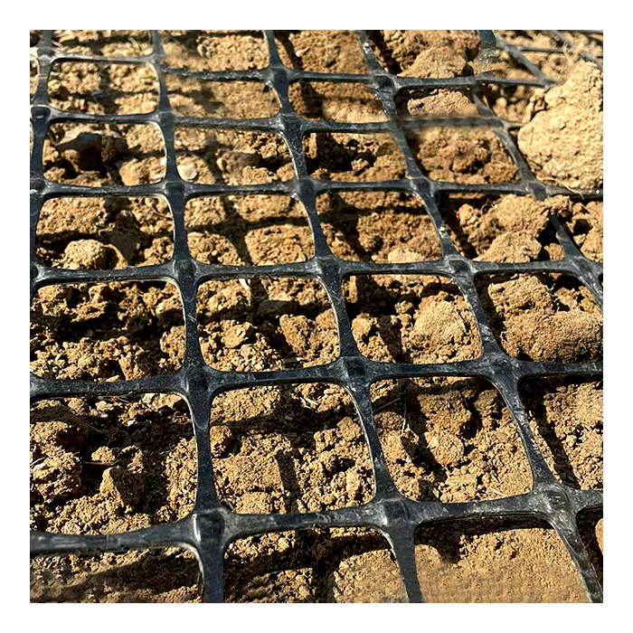 What are the benefits of using gravel parking grids