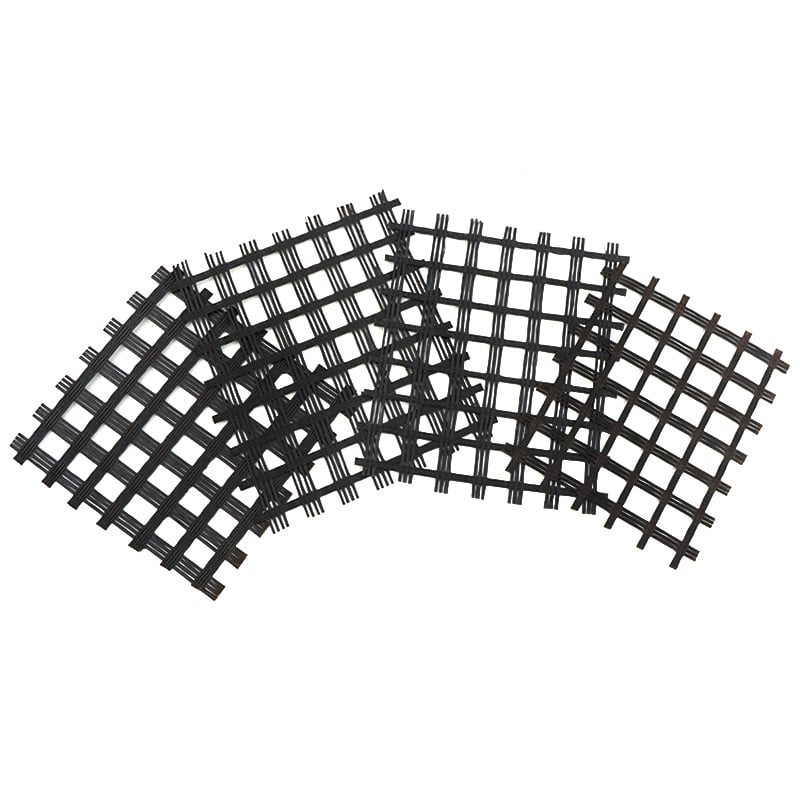 Fiberglass Geogrid for Driveway & Road Construction Asphalt Reinforcement Fiber Grid Paver for Gravel Retaining Wall Application