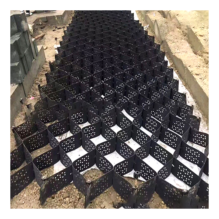 What are the benefits of using geocell slope in slope protection