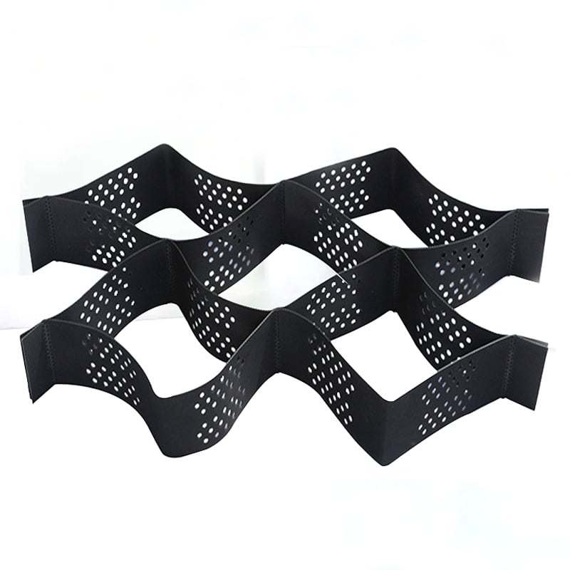HDPE Geocell Perforated Textured Gravel Grid for Outdoor Indoor Use Retaining Wall Driveway Road Slope Durable 
