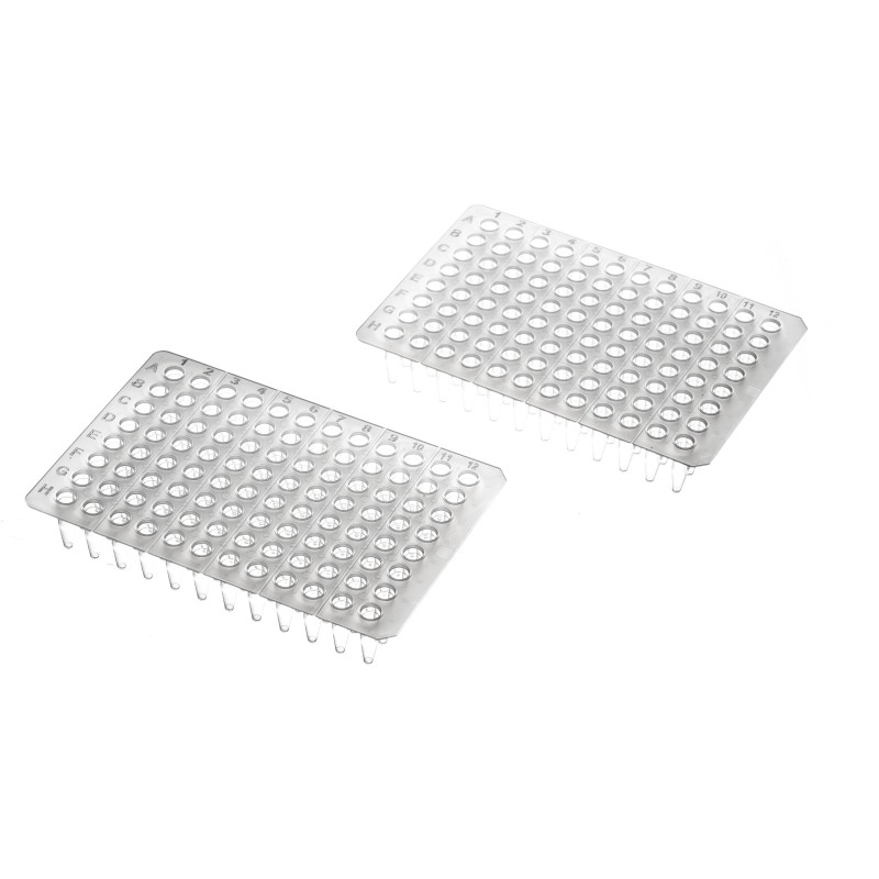 0.1mL 0.2mL Plaka PCR, 96-shoqëruese