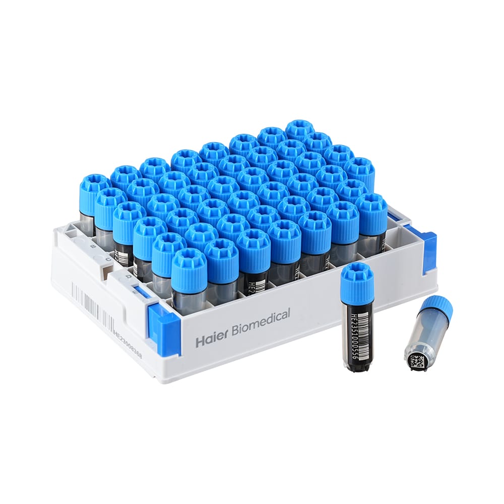 Biobank 2D Barcoded Cryotube Barcode Cryogenic Vial Sample Storage Tubes