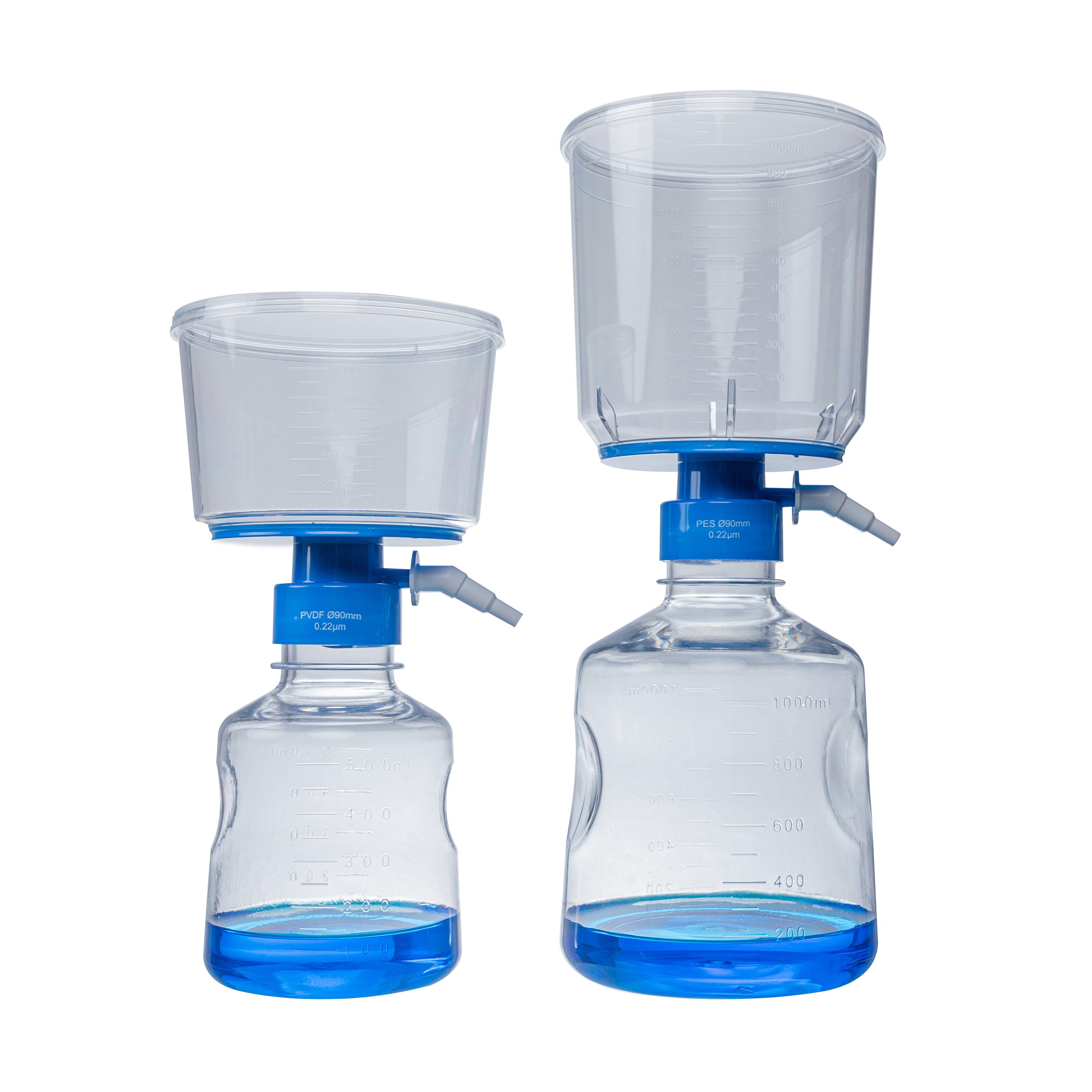 PES PVDF PS Vacuum Filters Upper Cup, Vacuum Filters Receiver, Vacuum Filter