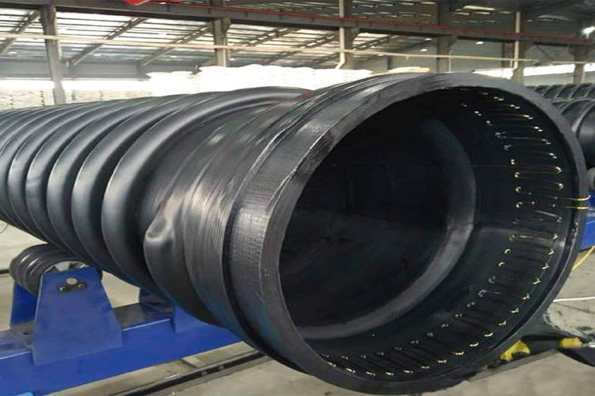 HDPE Krah Pipe: Premium Spiral Wound Structured Wall Pipe