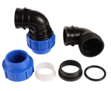 PP Compression Fittings Female Elbow HDPE Fittings