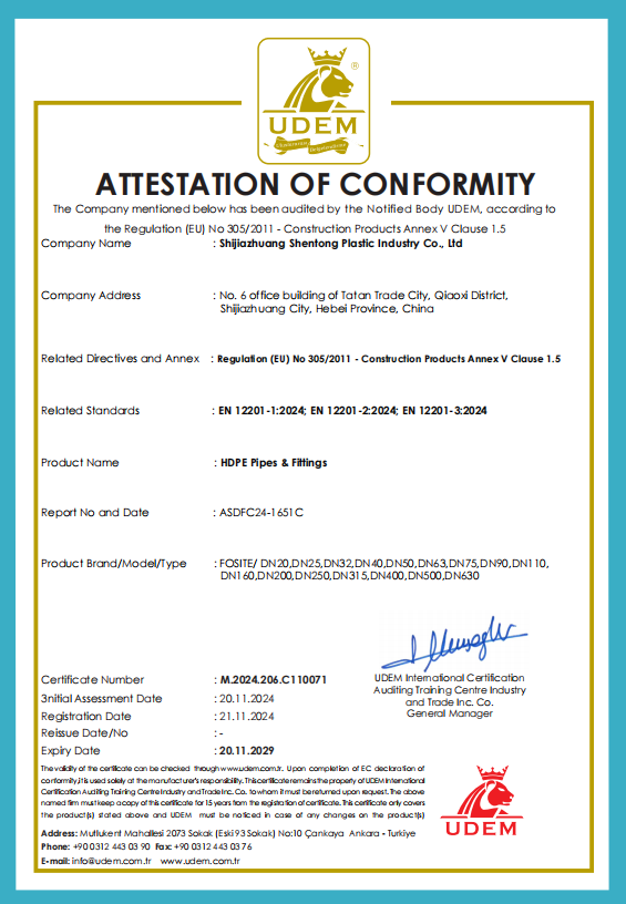 Certificates