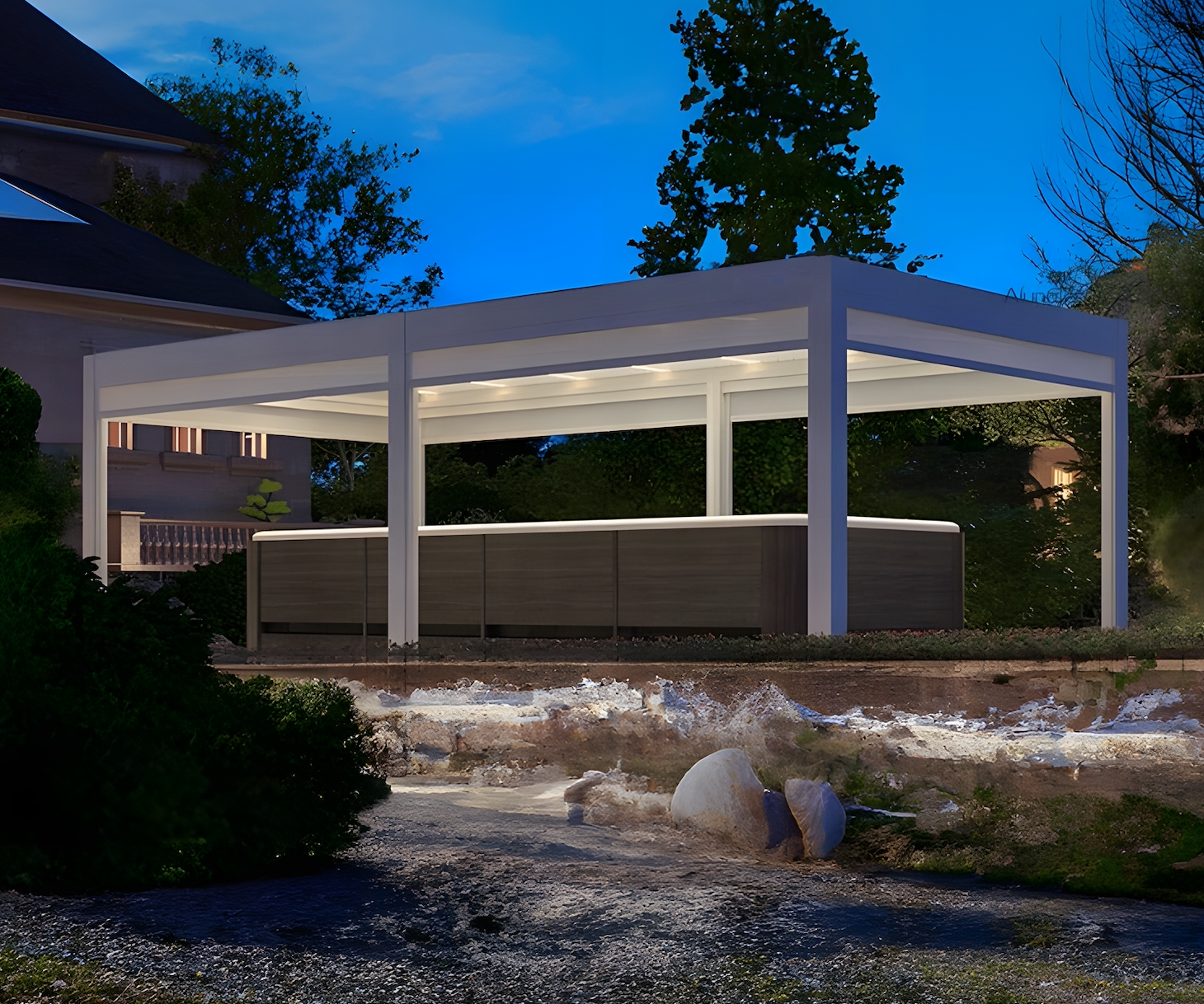 Applications of Aluminum Pergolas in Residential and Commercial Spaces