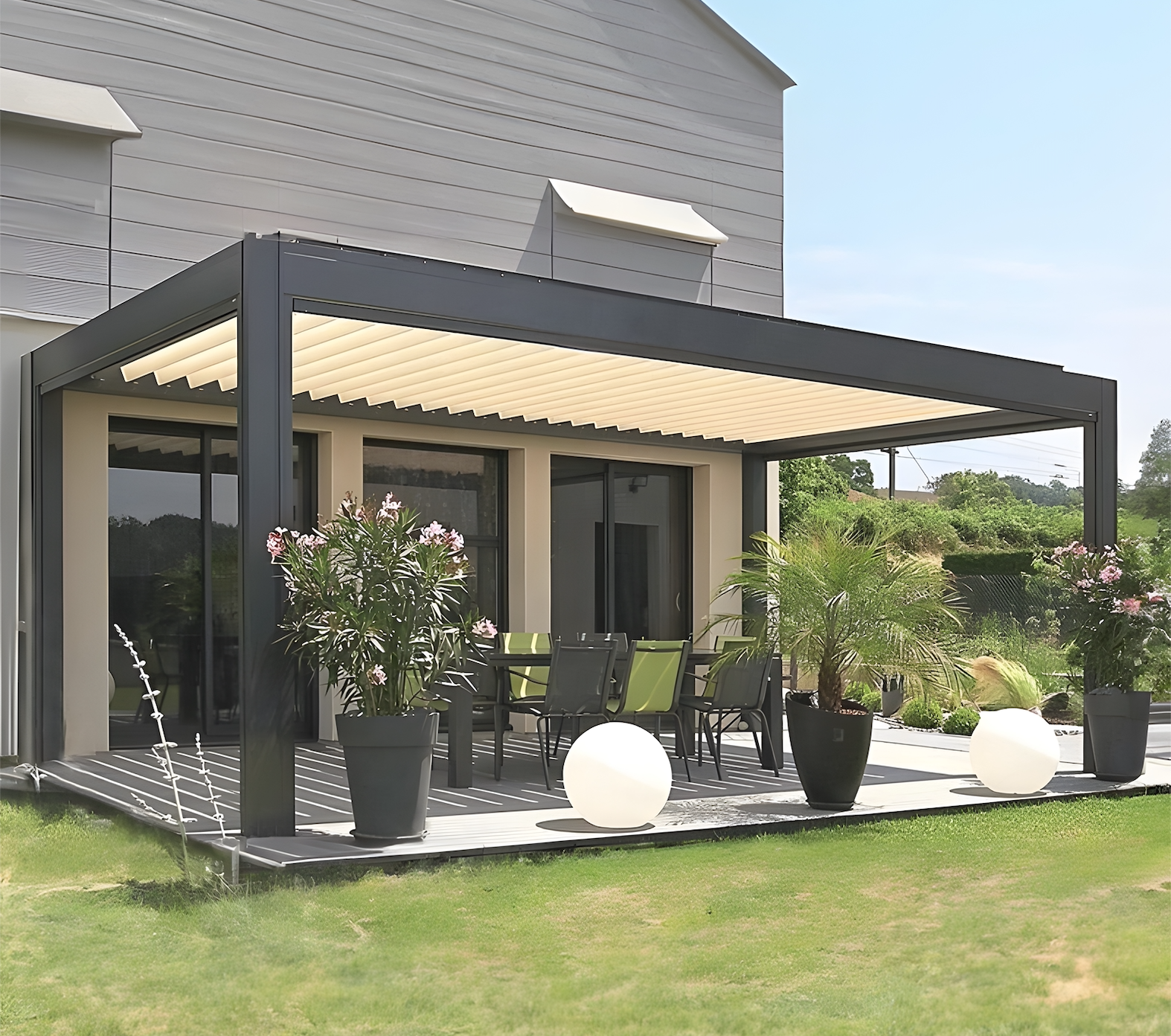 Installation Guidance for Aluminum Pergolas with Louvers
