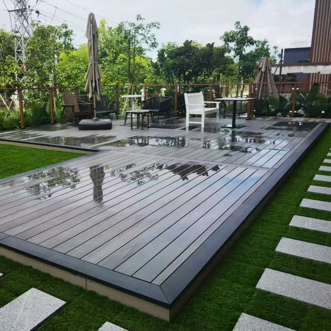 European Terrace Transformation: Solid WPC Decking for a Durable, Low-Maintenance Outdoor Living Space