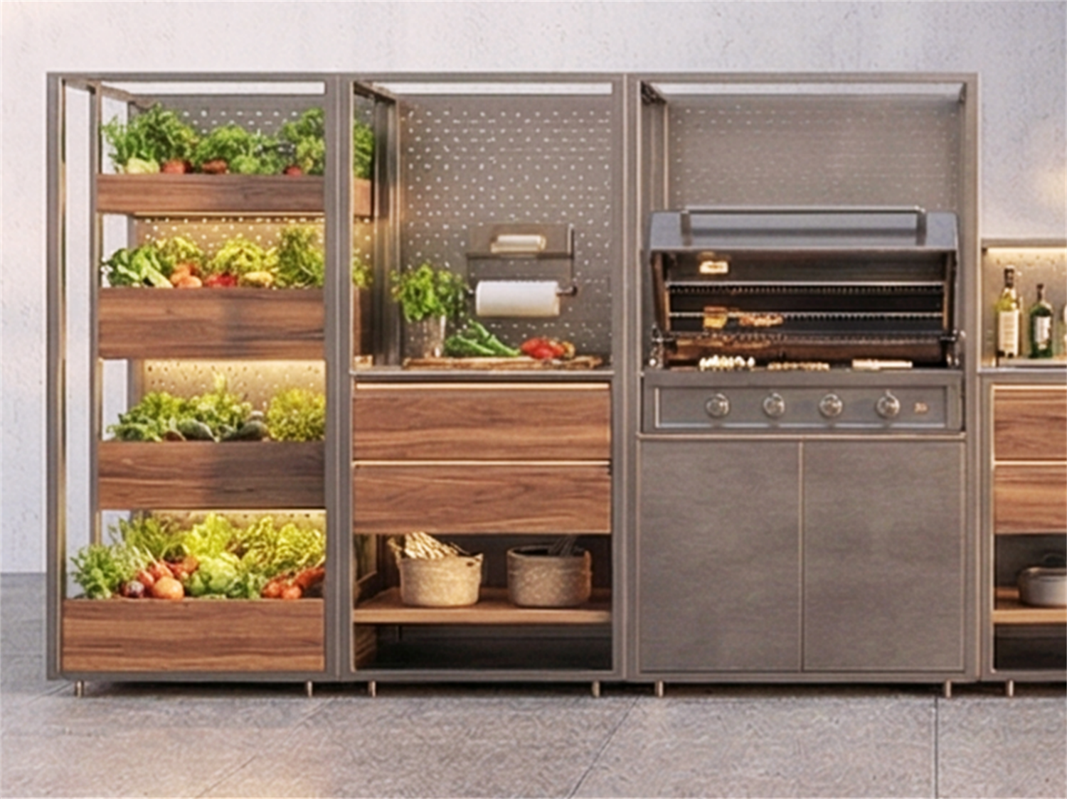 Modular Outdoor Kitchen System – Flexible DIY Design for Modern Outdoor Living