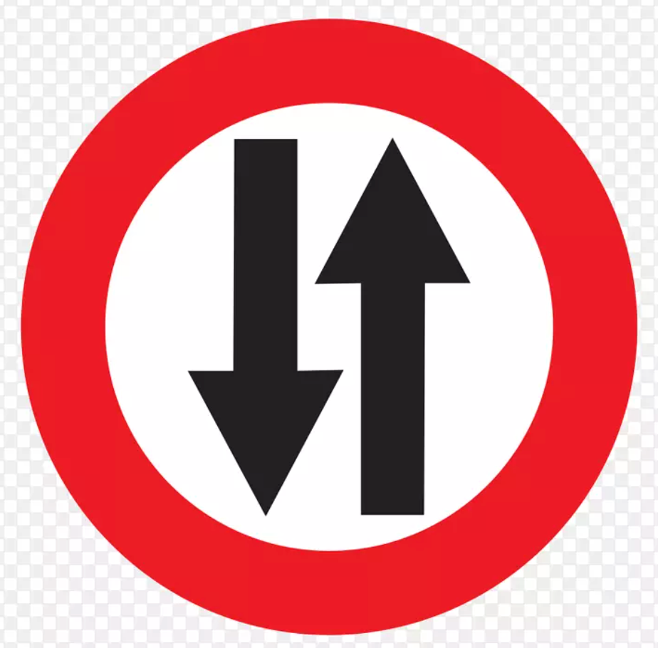 Premium Dual Carriageway Sign for Safe Driving