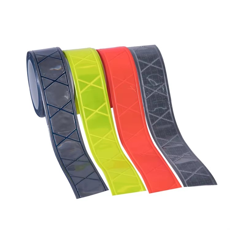 JCX-126 PVC Lattice Strip Prismatic Reflective Tape