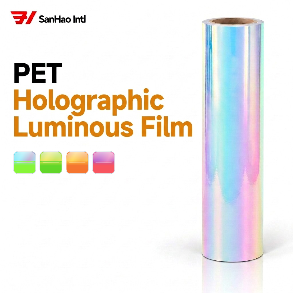 PET Holographic Luminous Film