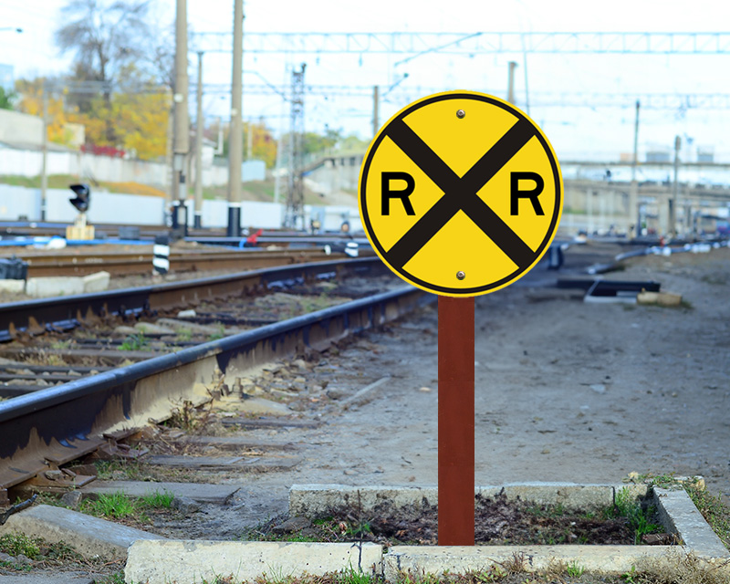 High-Quality Rail Road Signs for Safety and Visibility