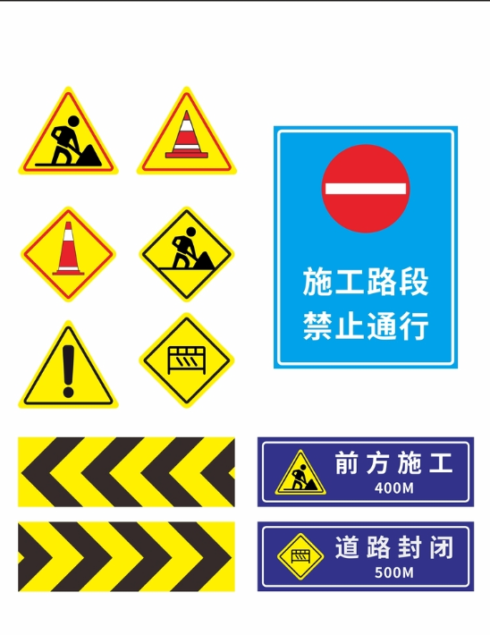 Premium Construction Traffic Signs for Enhanced Safety and Compliance