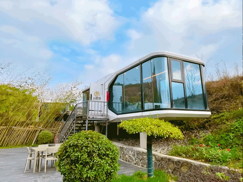 Space capsule mobile house, your wise choice!