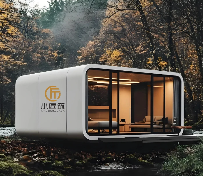 What energy solutions do mobile houses offer?
