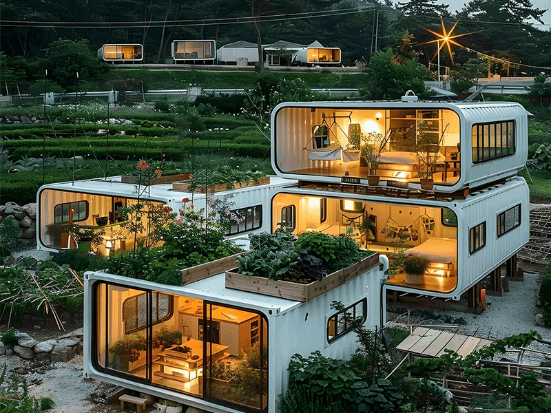How do mobile house homestays solve the problems of heat preservation and cold resistance?