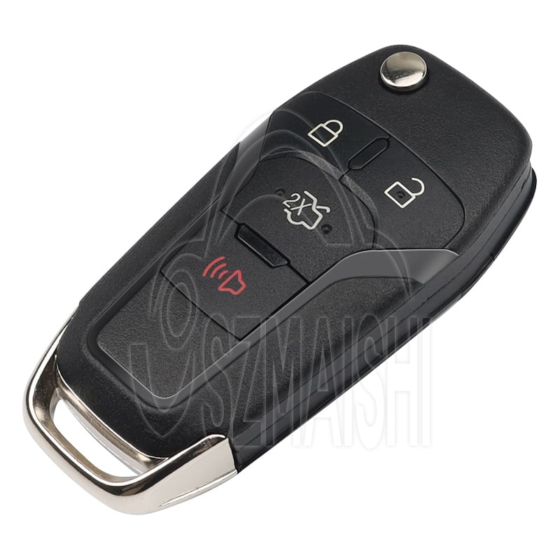 For 2013-2016 Ford Fusion Flip Key Fob Shell Case N5F-A08TAA Aftermarket Replacement