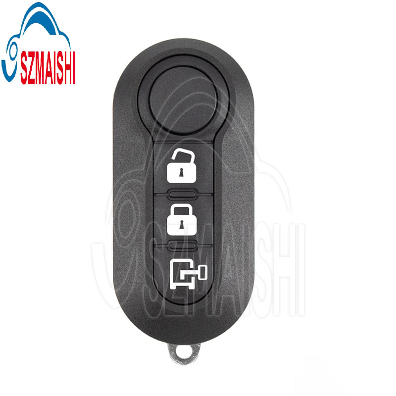 For Fiat 3Button 433MHz Remote Key Delphi System LTQFI2AM433TX PN 68334510AA 68269686AA