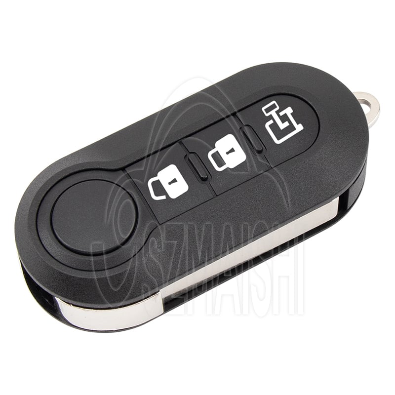For Fiat 3Button 433MHz Remote Key Delphi System LTQFI2AM433TX PN 68334510AA 68269686AA