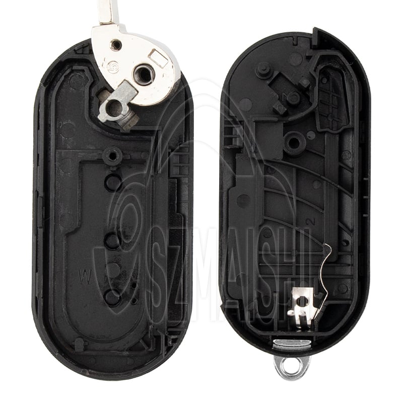 For Fiat 3Button 433MHz Remote Key Delphi System LTQFI2AM433TX PN 68334510AA 68269686AA